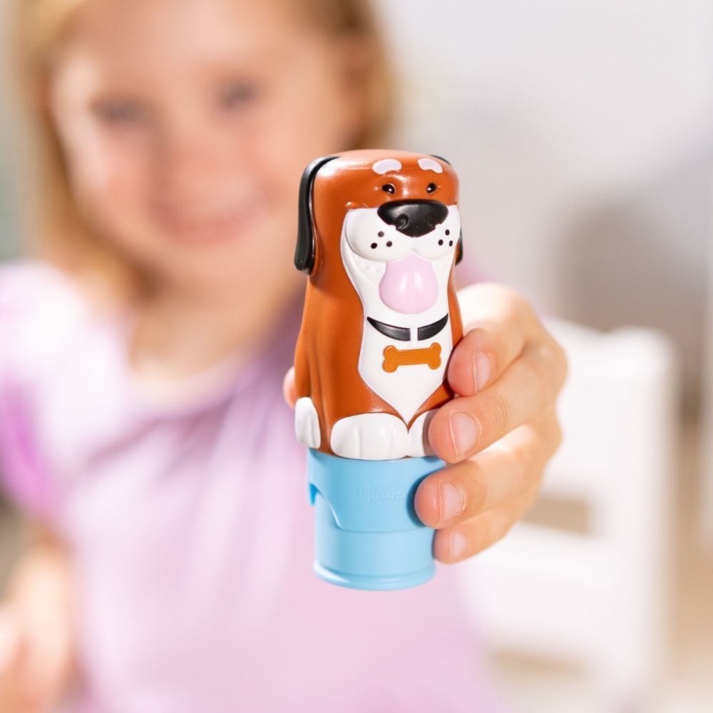 Set activitatati cu autocolante si stampila, Melissa & Doug, Sticker WOW, Catel, 6074891
