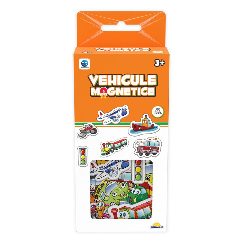 Joc educativ Smile Games, Vehicule magnetice