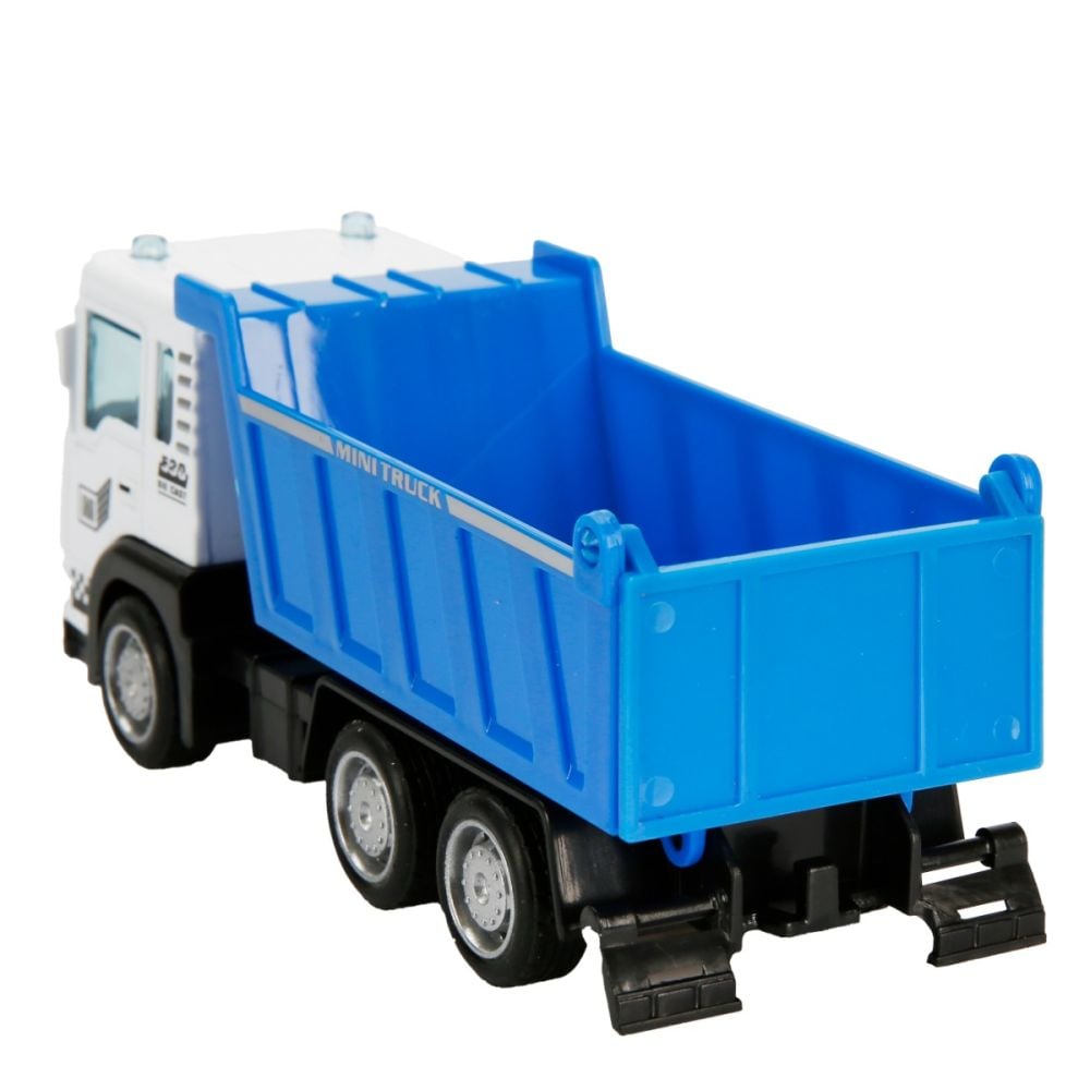Set 3 vehicule de constructie, Maxx Wheels, Albastru