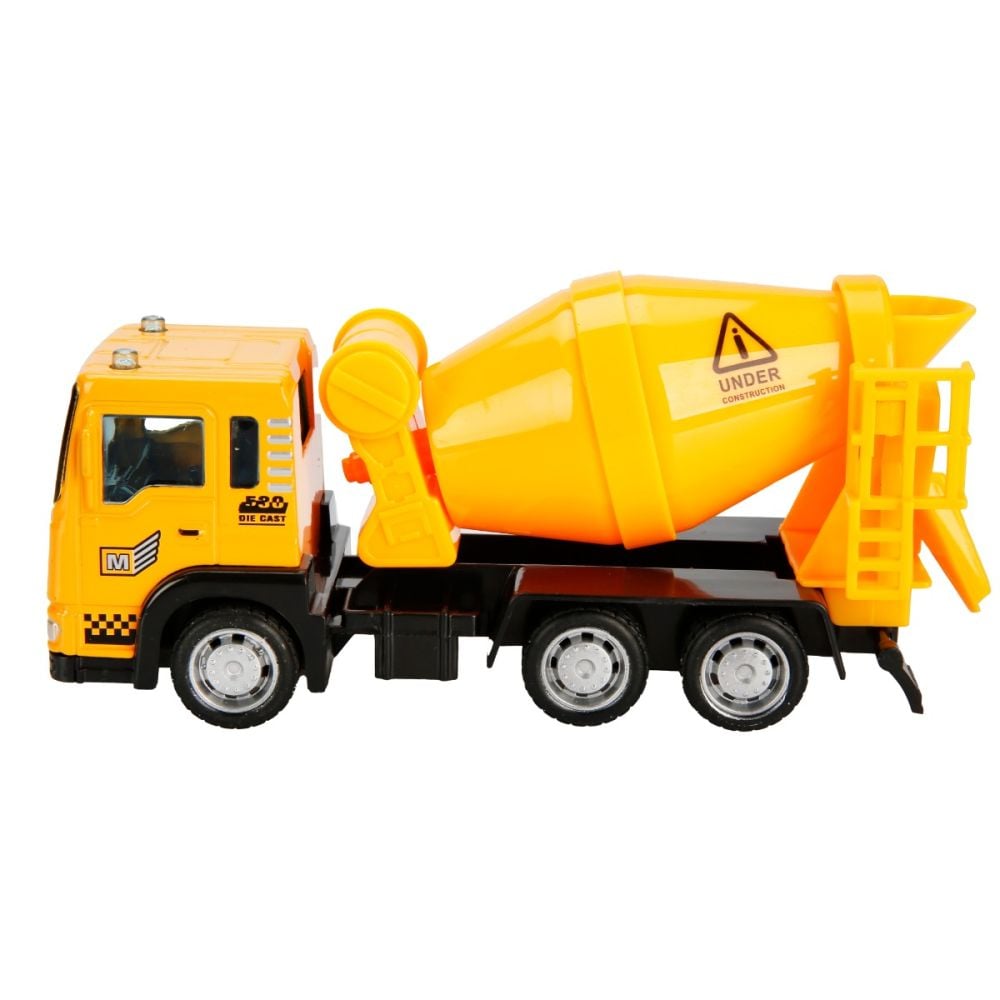 Set 3 vehicule de constructie, Maxx Wheels, Galben