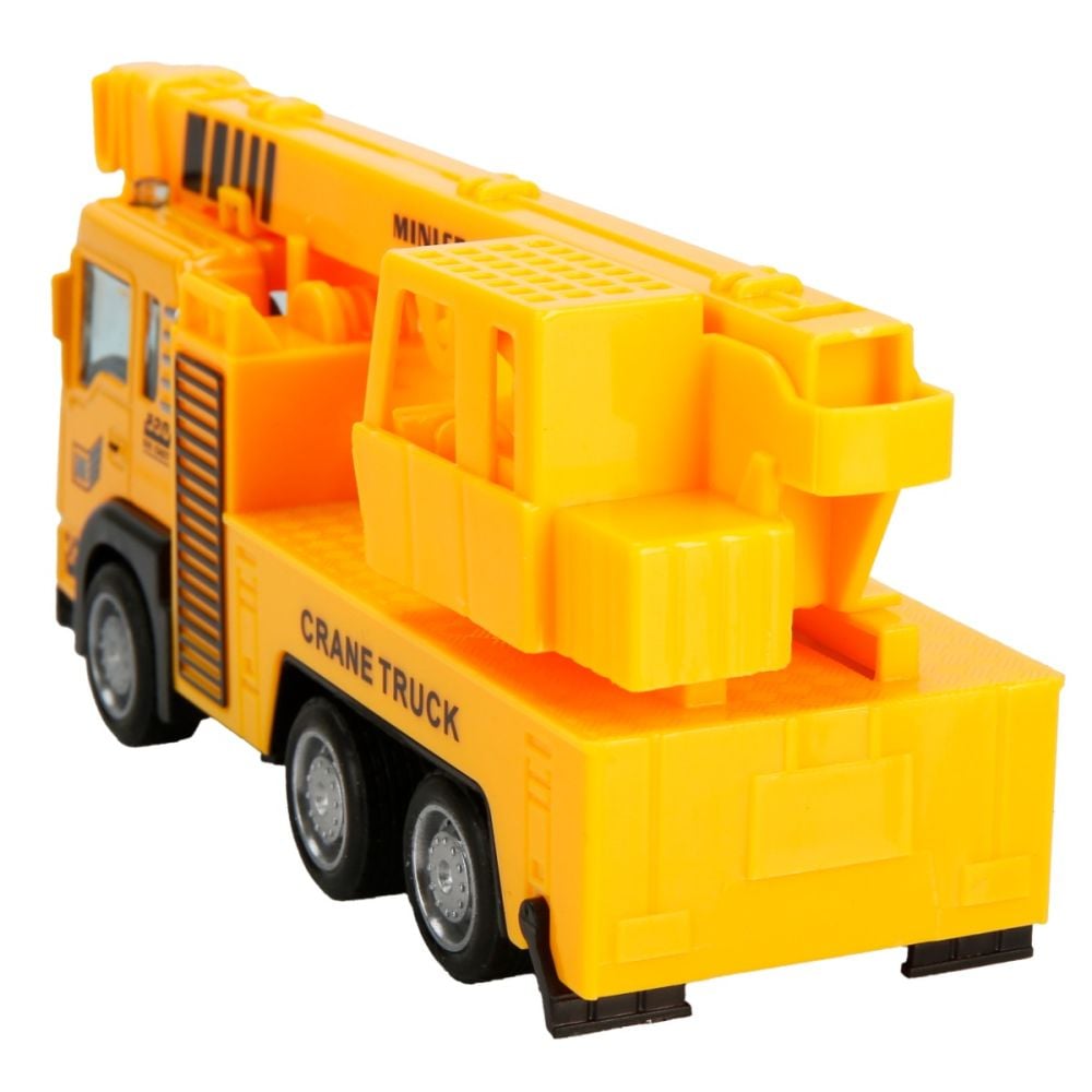 Set 3 vehicule de constructie, Maxx Wheels, Galben