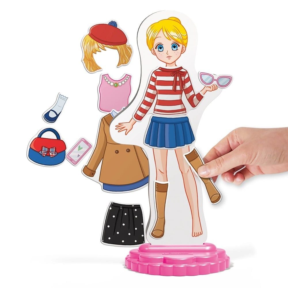 Set magnetic, Quercetti, Creatie vestimentara, Fashion Anna