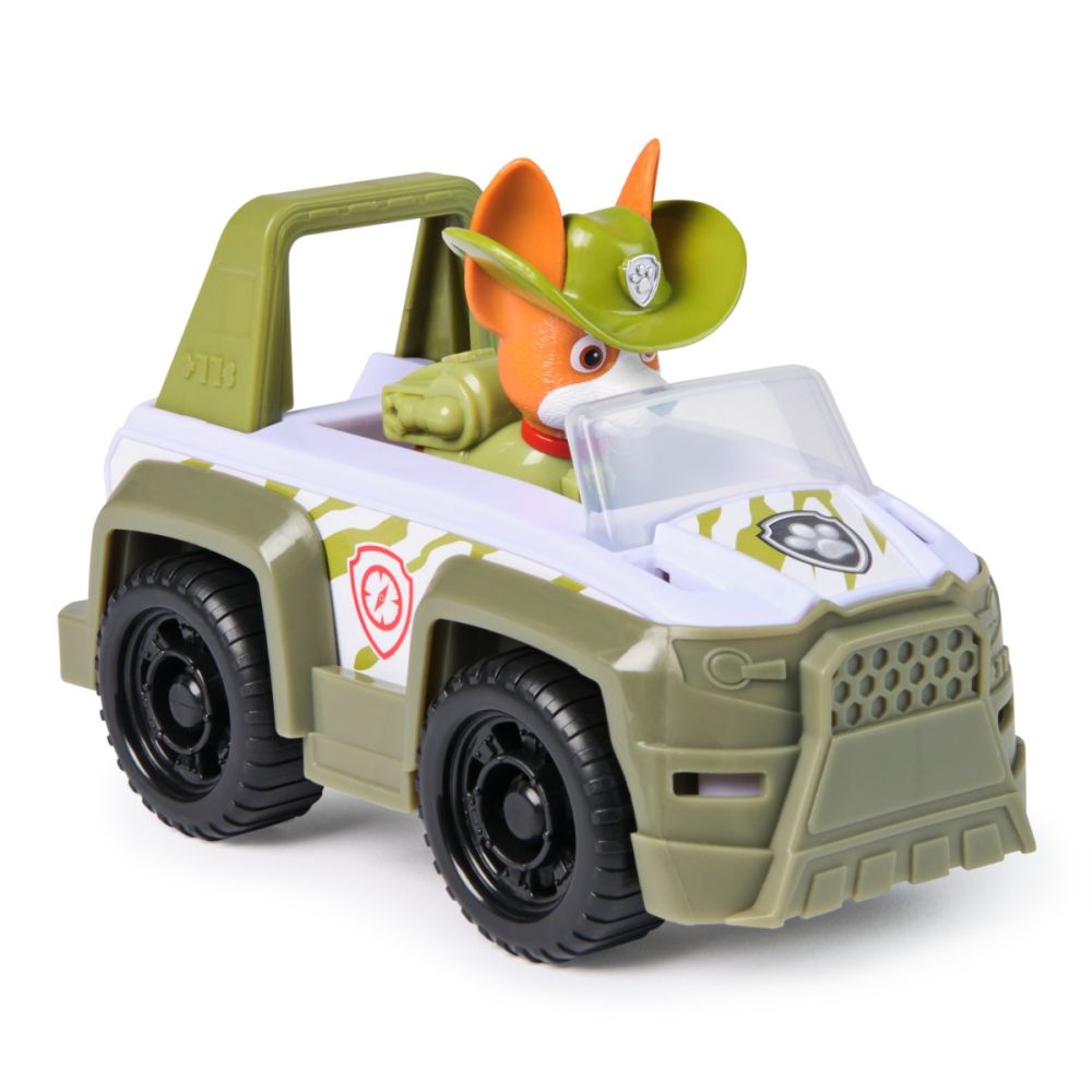 Vehicul cu figurina, Paw Patrol, Jungle Cruiser, Tracker, 6071224