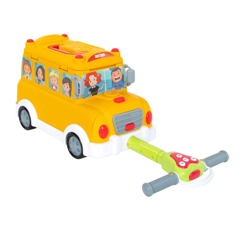 Set de joaca, Little Chef, School Bus Shop, 34 piese