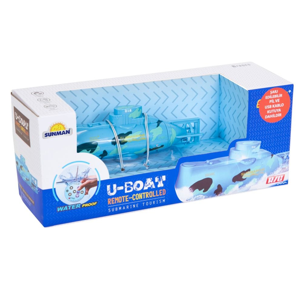 Submarin cu telecomanda, U-Boat, Albastru