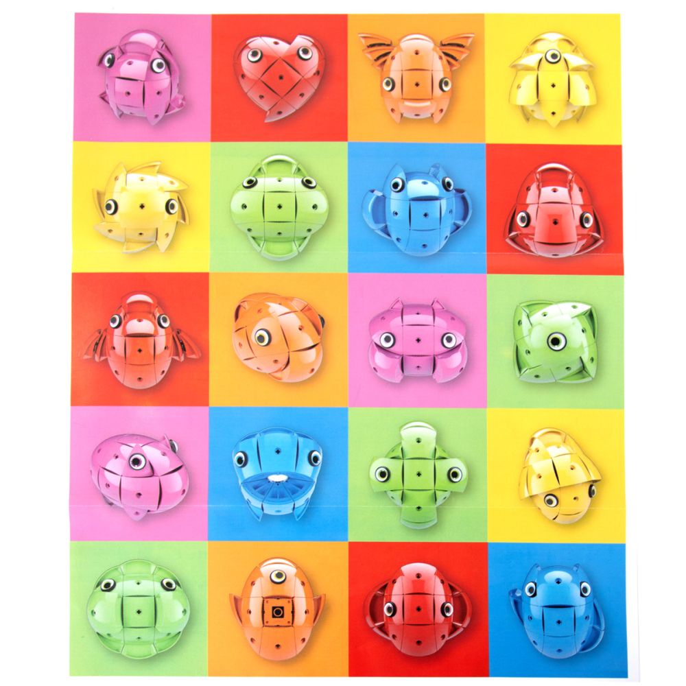 Joc de constructie, Smile Games, Mini nava spatiala magnetica, 55