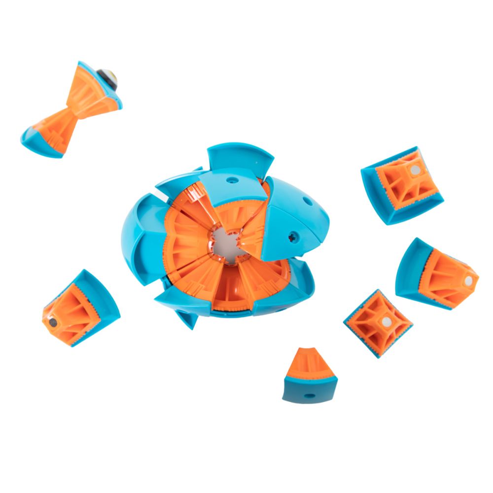 Joc de constructie, Smile Games, Mini nava spatiala magnetica, 55