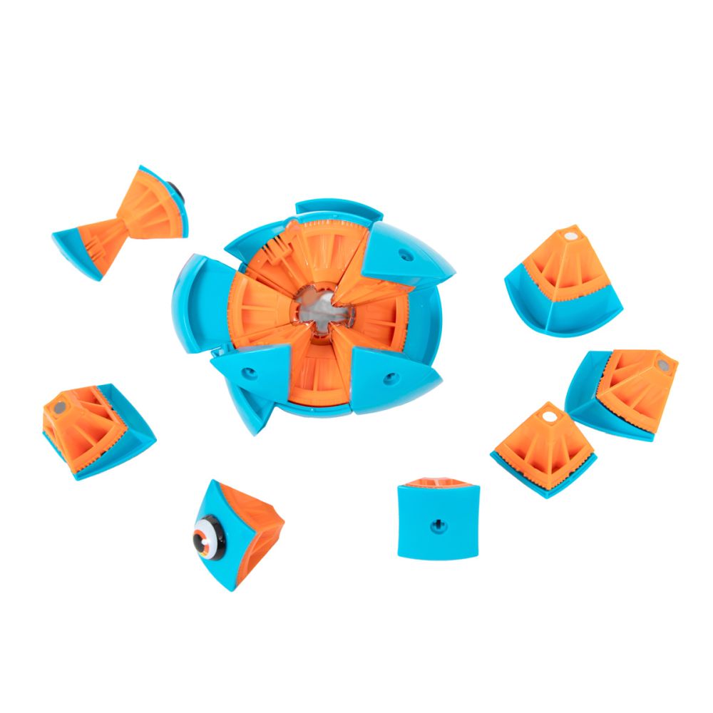 Joc de constructie, Smile Games, Mini nava spatiala magnetica, 55