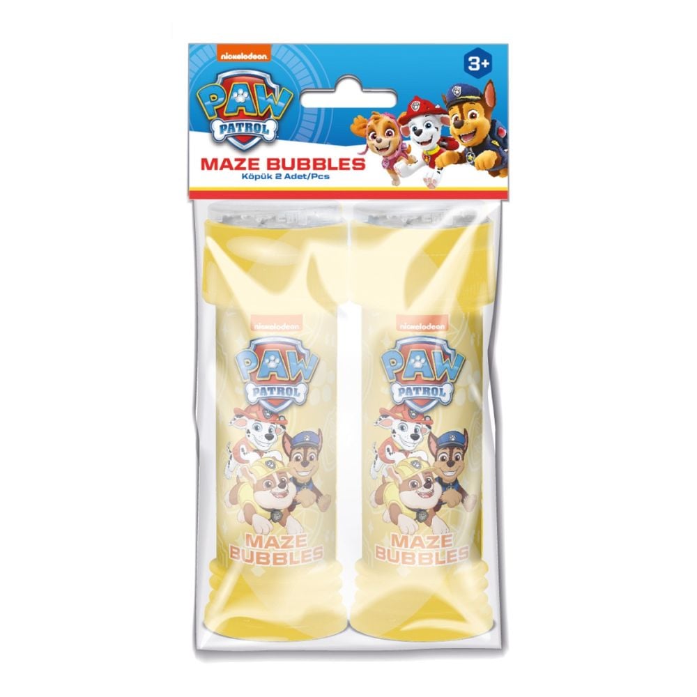 Set 2 tuburi baloane de sapun, Paw Patrol