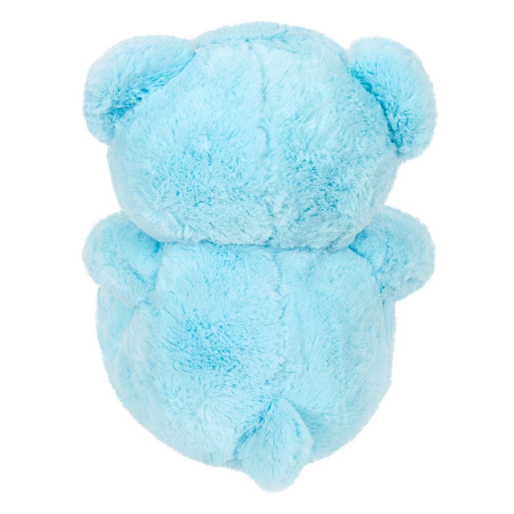 Ursulet de plus cu inima, Puffy Friends, Little Princess, Albastru, 45 cm