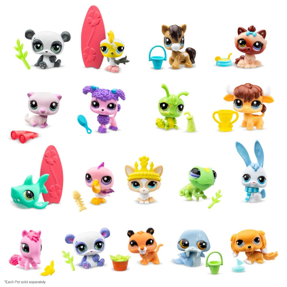 Figurina si accesoriu, Littlest Pet Shop, Seria 1