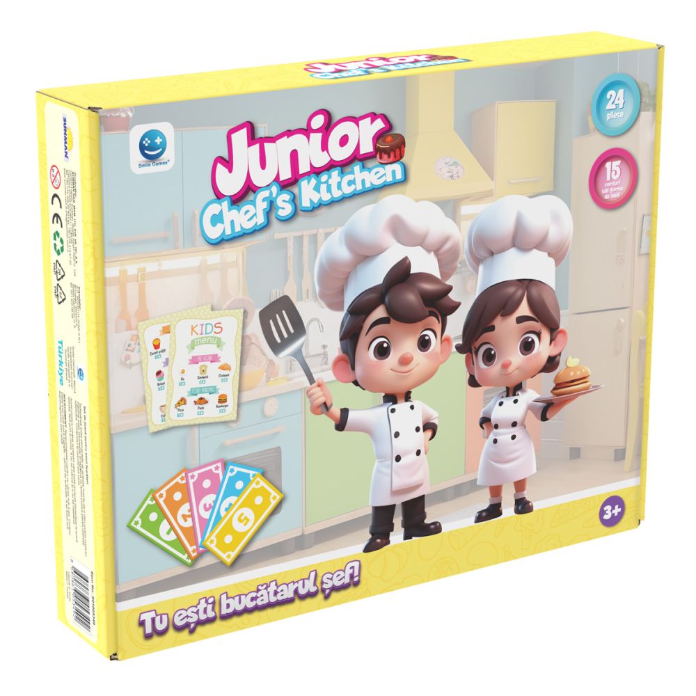 Joc educativ, Smile Games, Bucataria lui Junior Chef