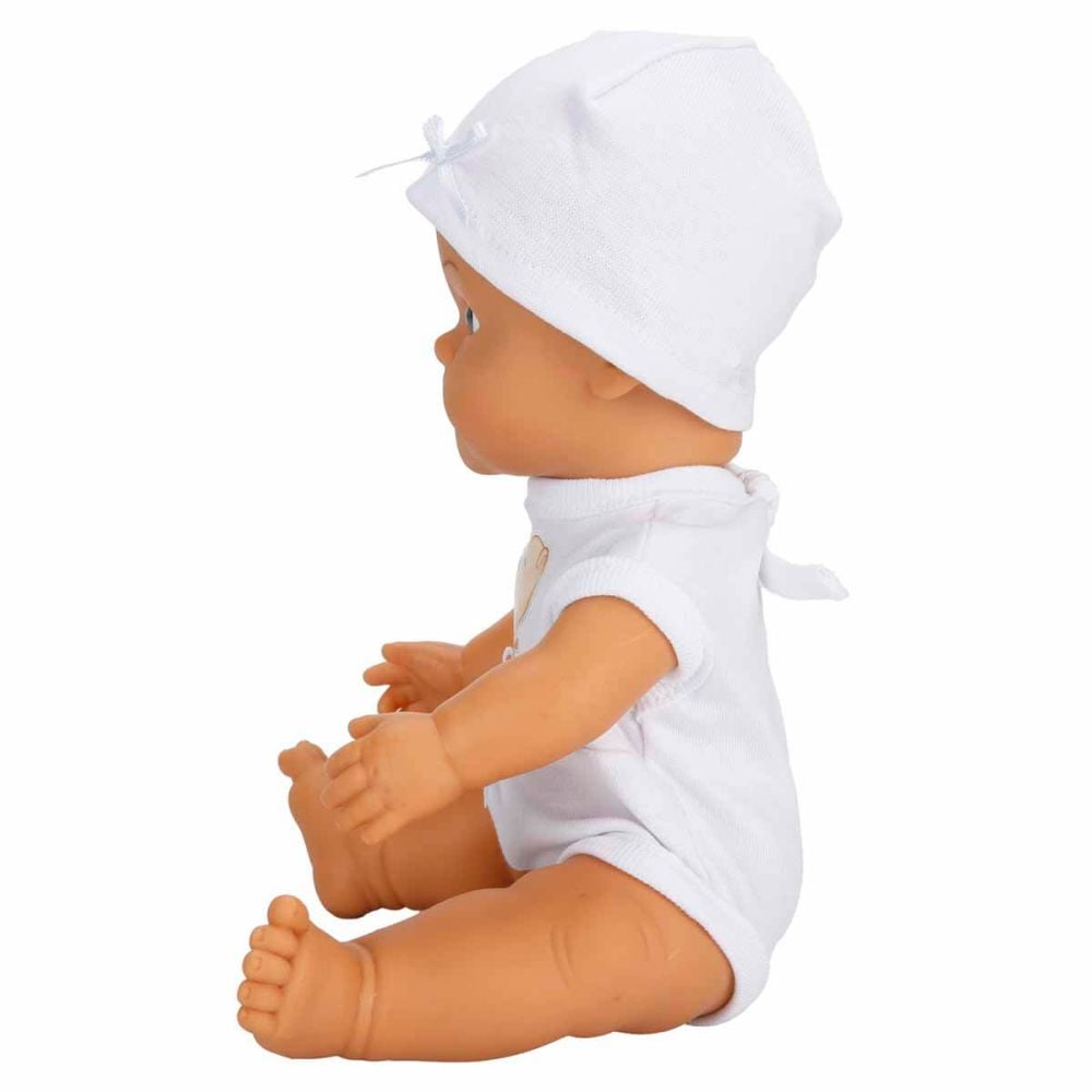 Papusa bebelus, Dollz n More, Bebelou, Welcome Baby, 30 cm, Albastru