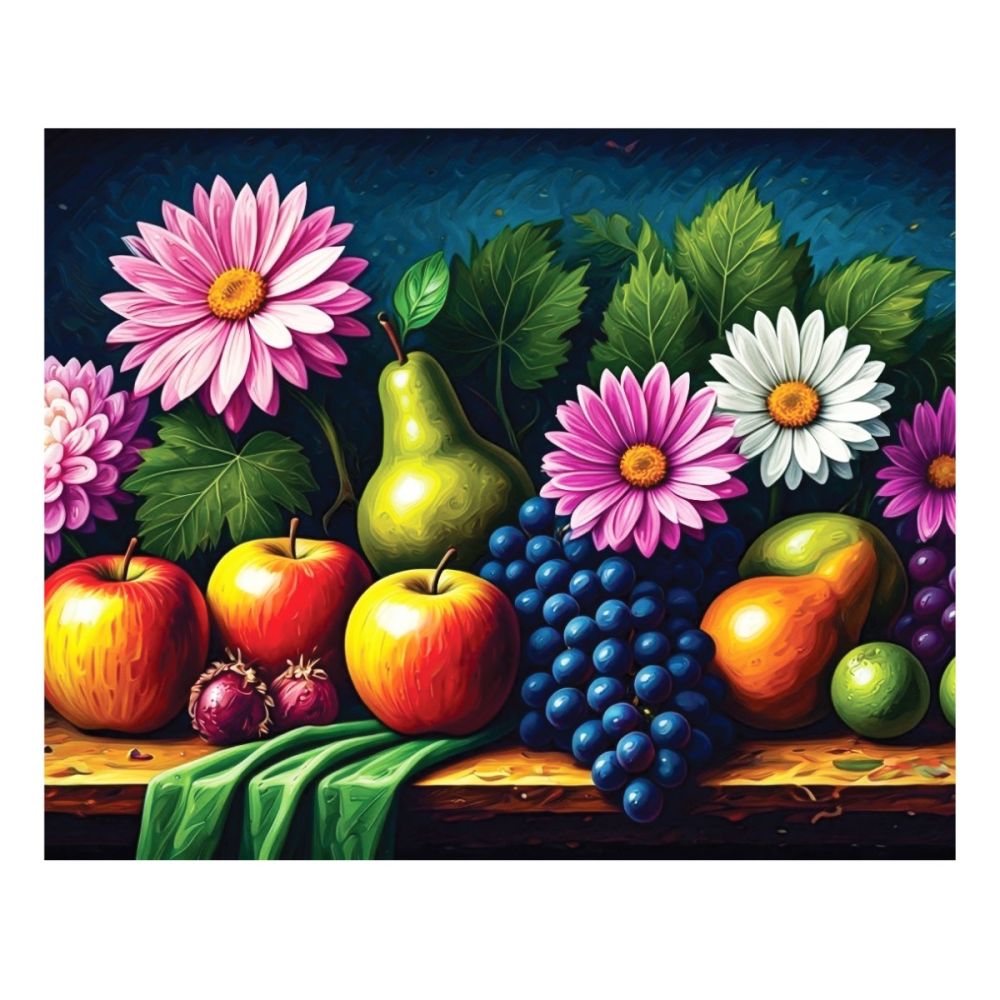 Puzzle Witty Puzzlezz, Fructe si Flori, 500 piese