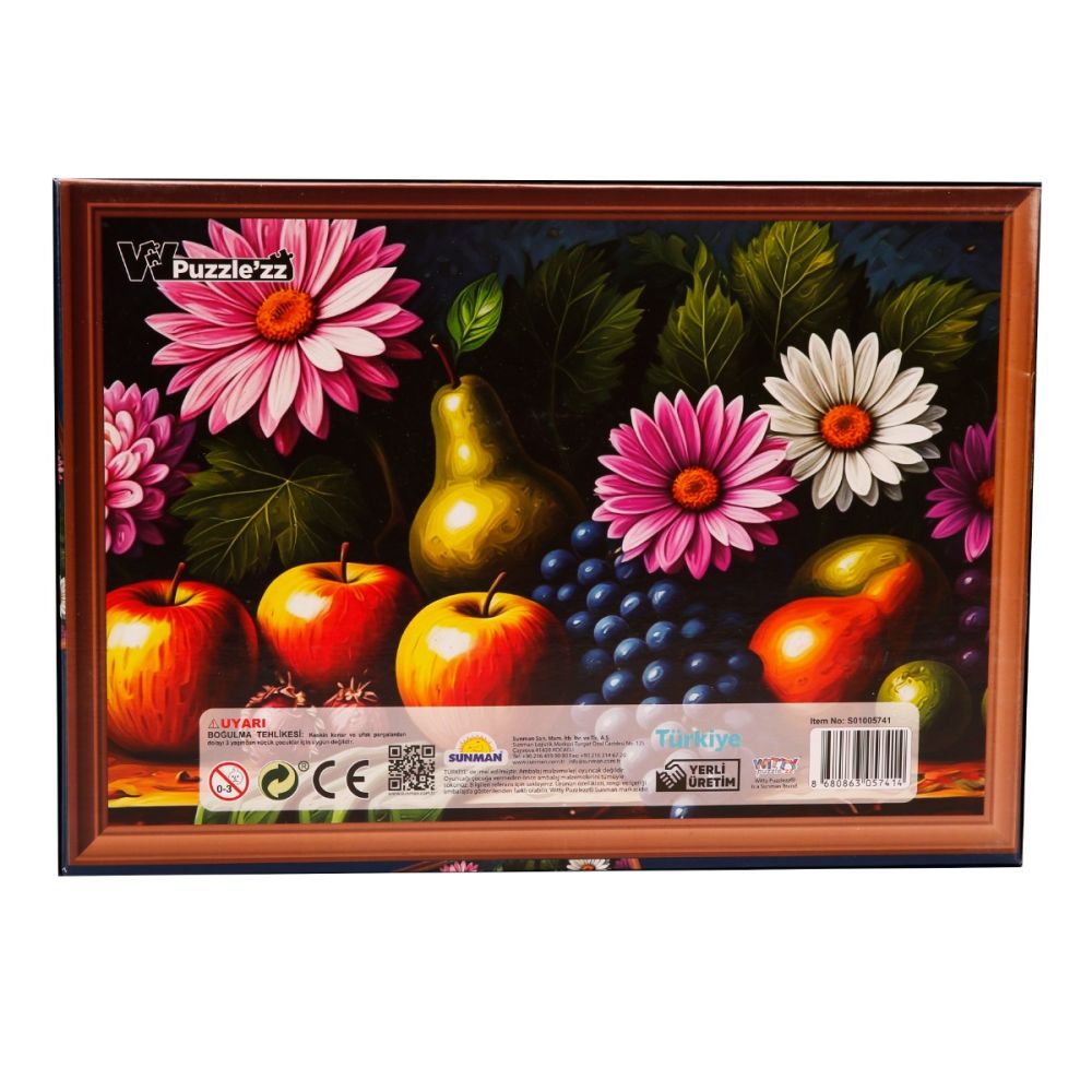 Puzzle Witty Puzzlezz, Fructe si Flori, 500 piese