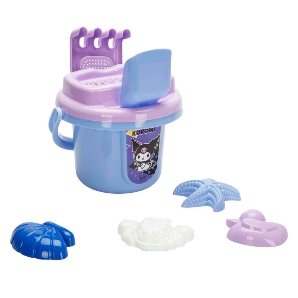 Set galetusa cu ustensile pentru plaja, Kuromi