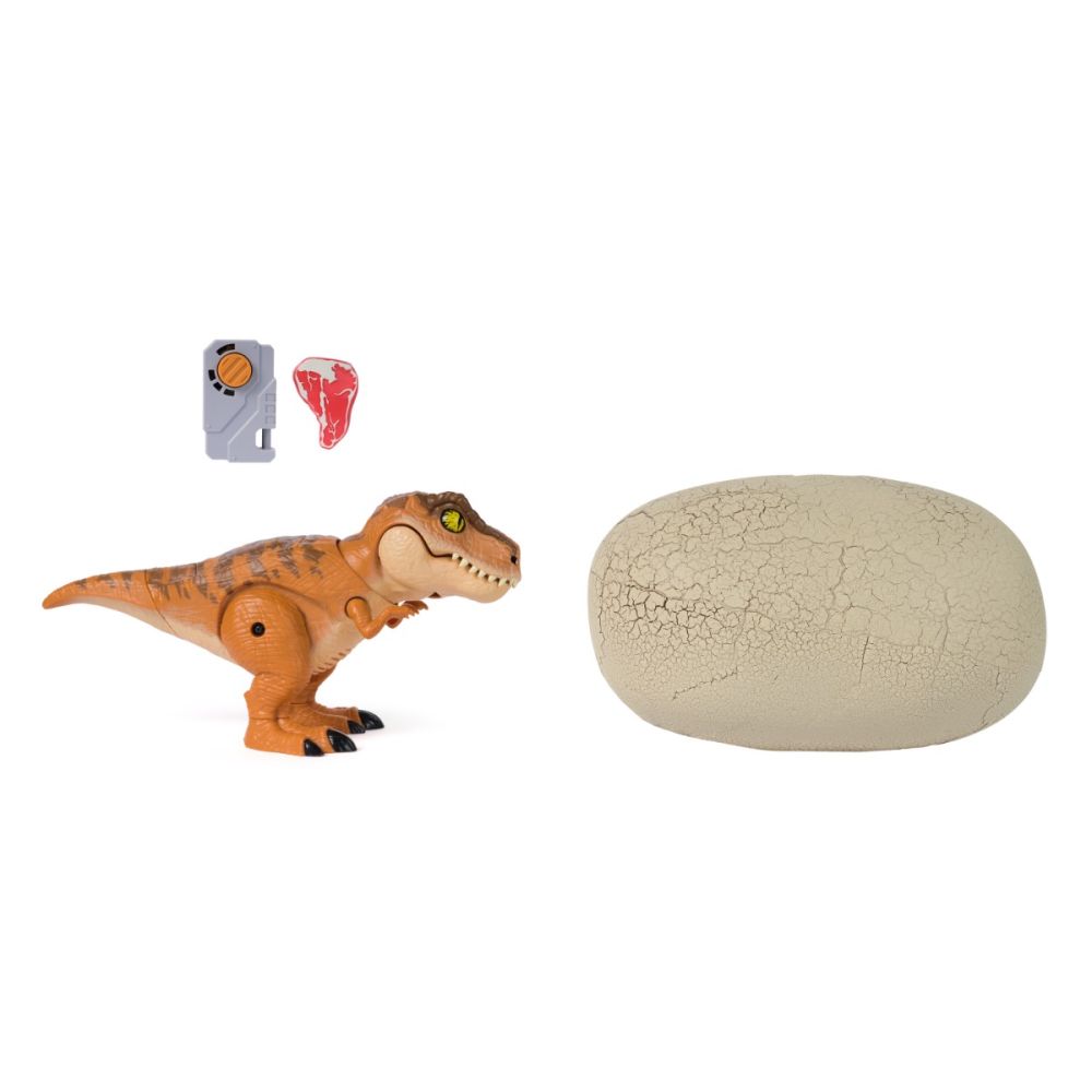 Figurina interactiva in ou, Primal Hatch, Dinozaur Tyrannosaure Rex, 6072462