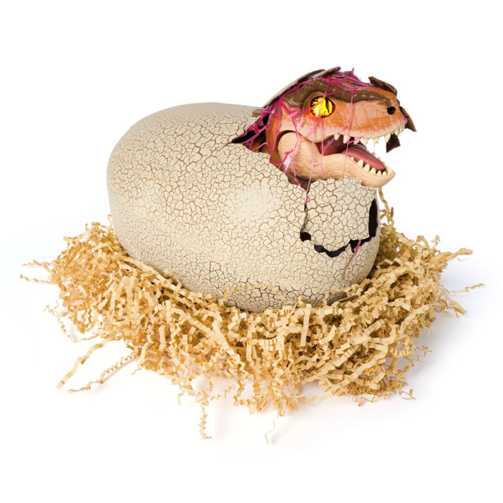Figurina interactiva in ou, Primal Hatch, Dinozaur Tyrannosaure Rex, 6072462