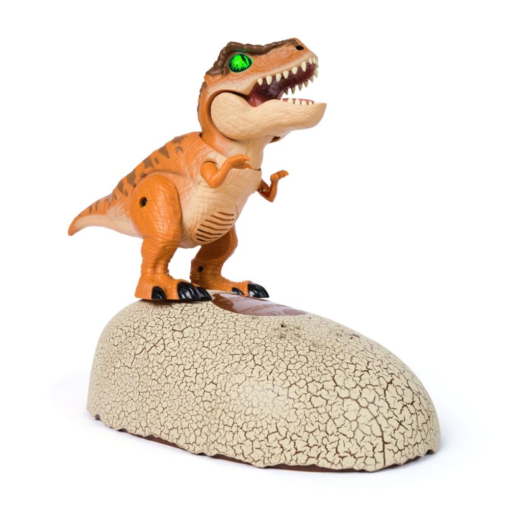 Figurina interactiva in ou, Primal Hatch, Dinozaur Tyrannosaure Rex, 6072462