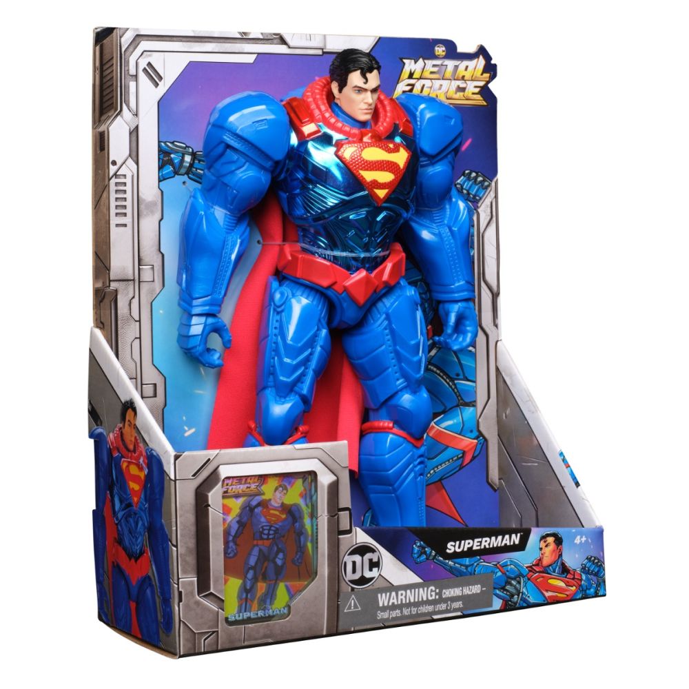 Figurina Dc Universe, Metal Force Heroes, Superman, 30 cm, 6072667