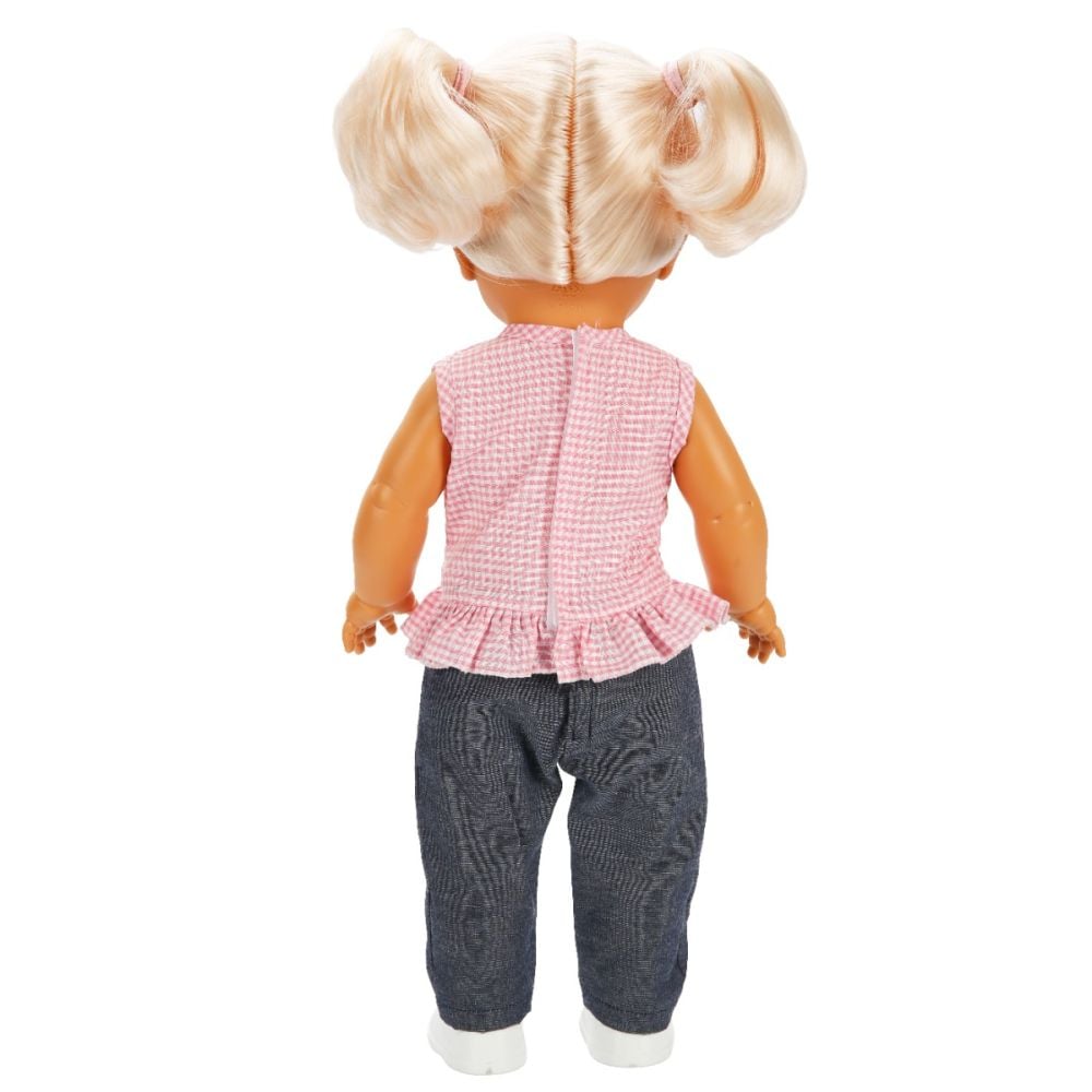 Papusa Dollz And More, Tina in tinuta casual, Roz, 45 cm