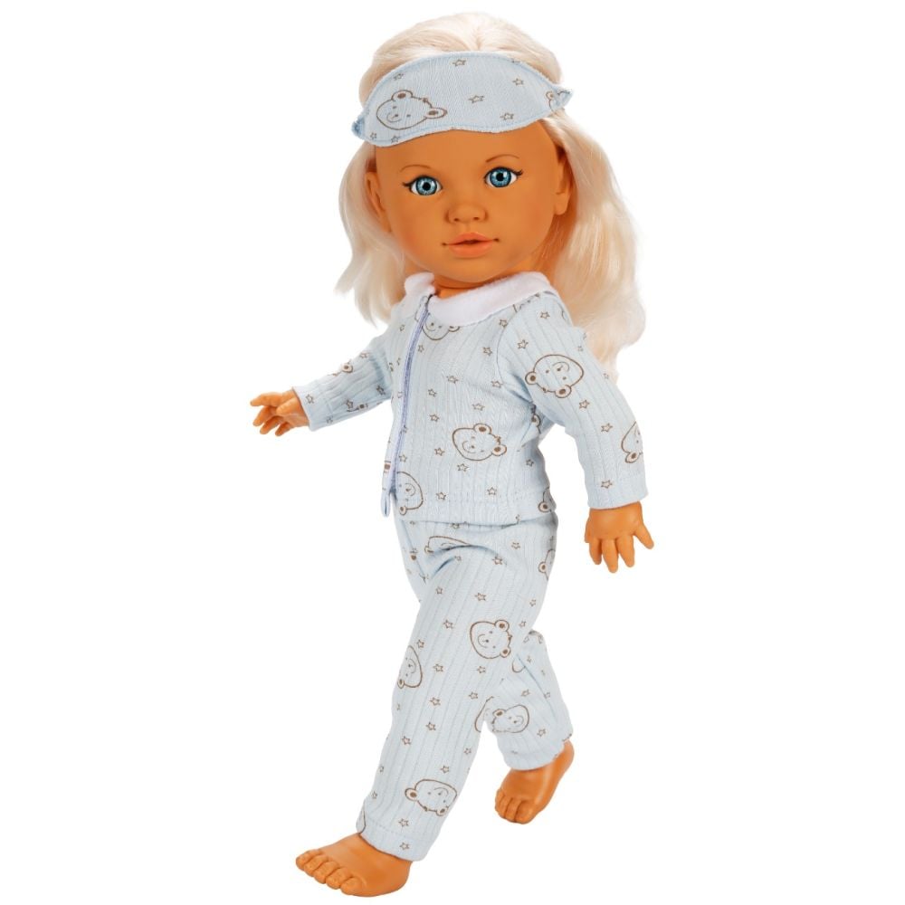 Papusa Dollz And More, Tina Dreams, Albastru, 45 cm