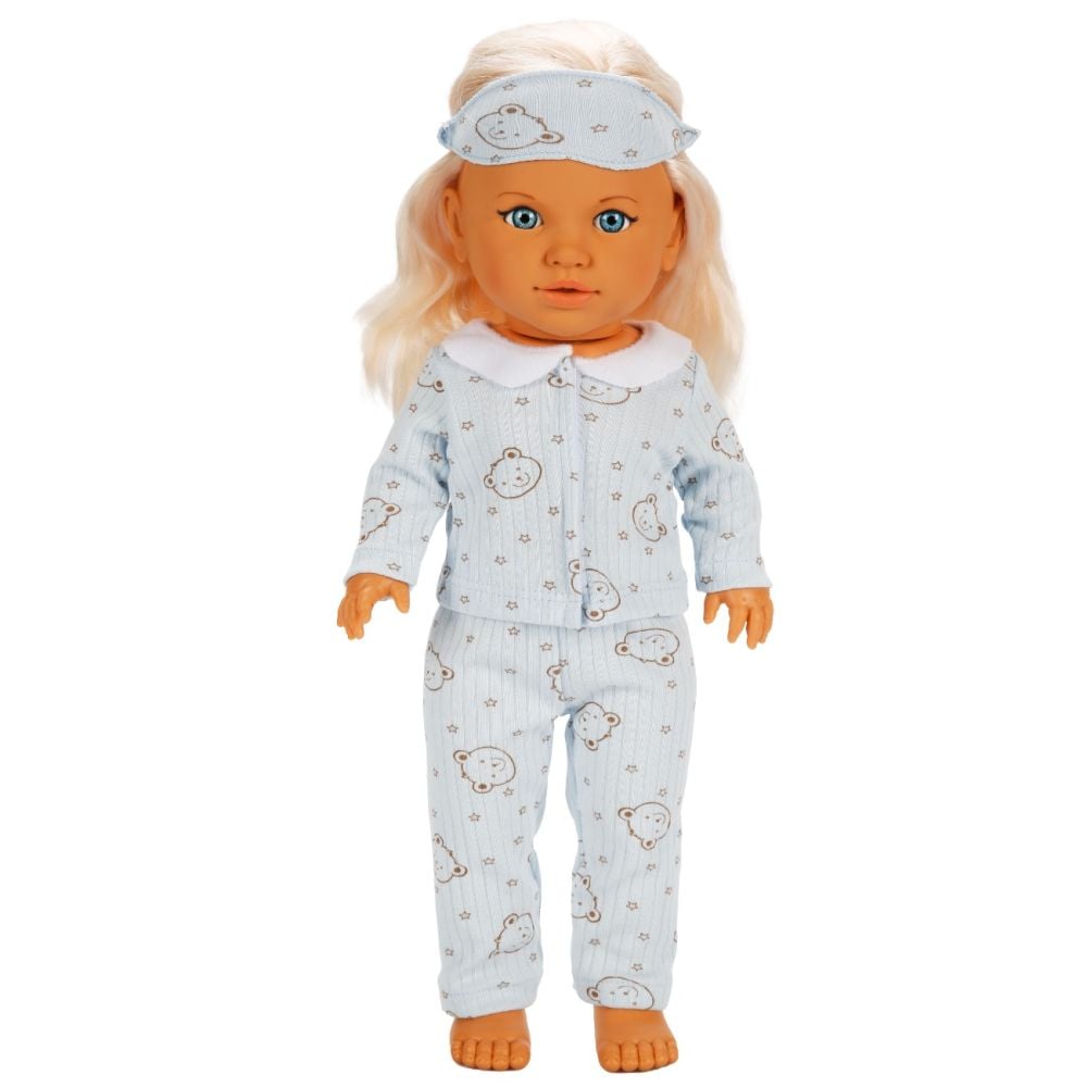 Papusa Dollz And More, Tina Dreams, Albastru, 45 cm