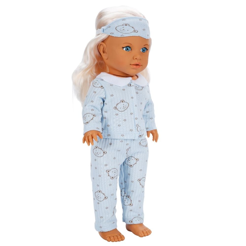 Papusa Dollz And More, Tina Dreams, Albastru, 45 cm
