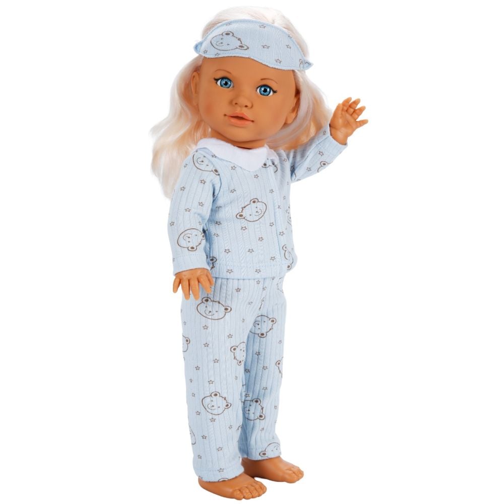 Papusa Dollz And More, Tina Dreams, Albastru, 45 cm