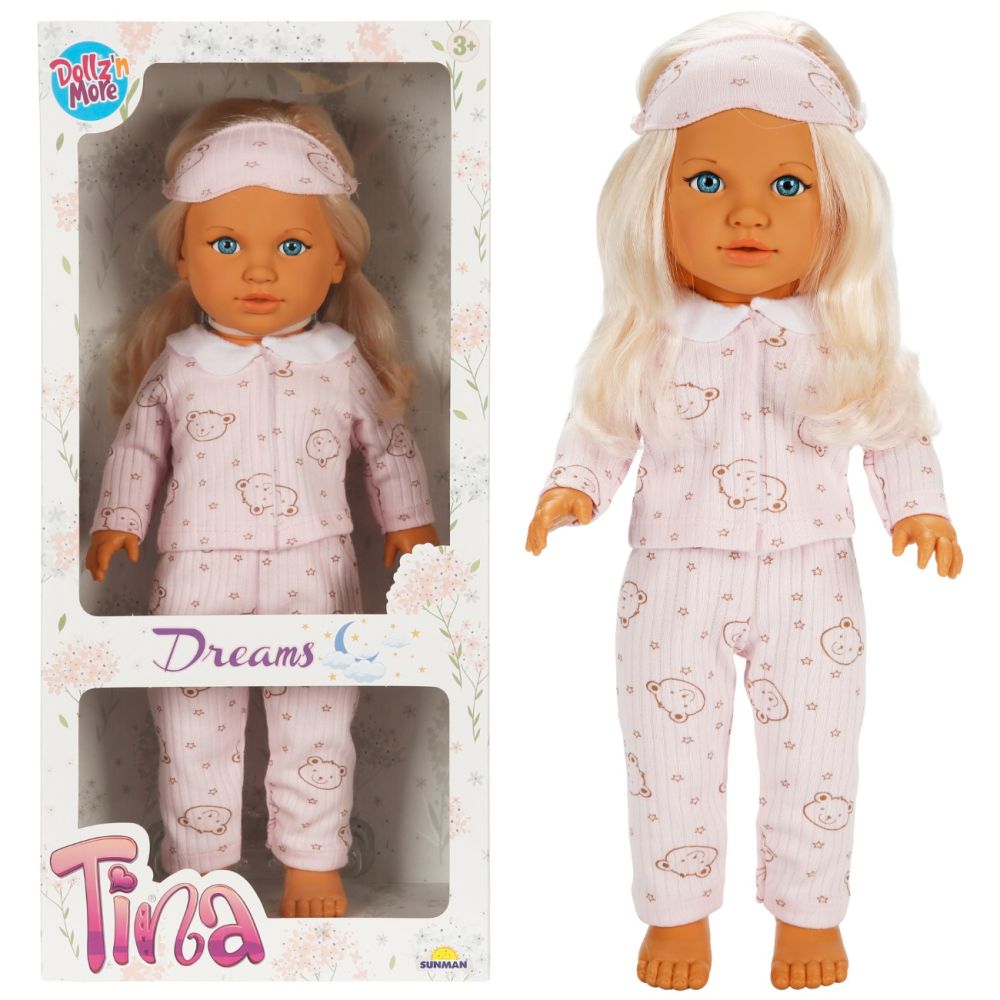 Papusa Dollz And More, Tina Dreams, Roz, 45 cm