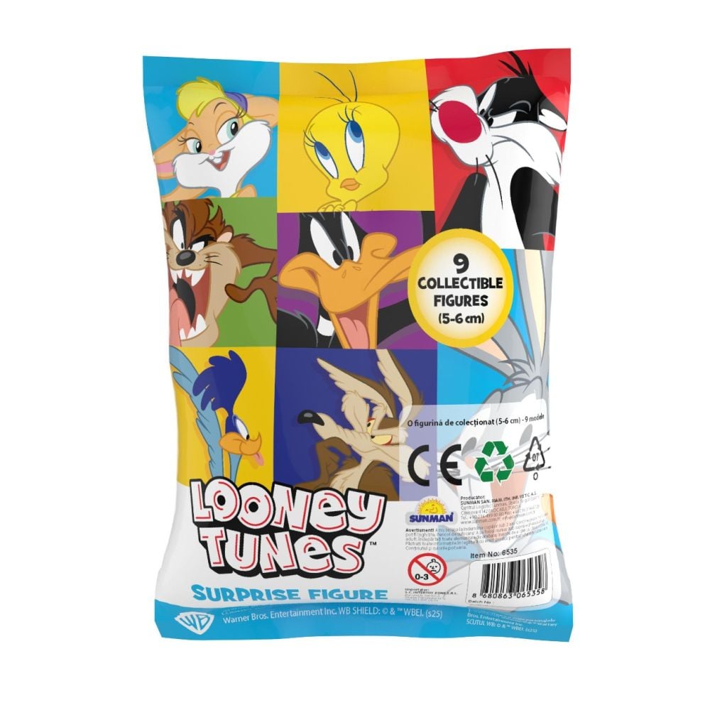 Figurina surpriza, Looney Tunes, 6 cm