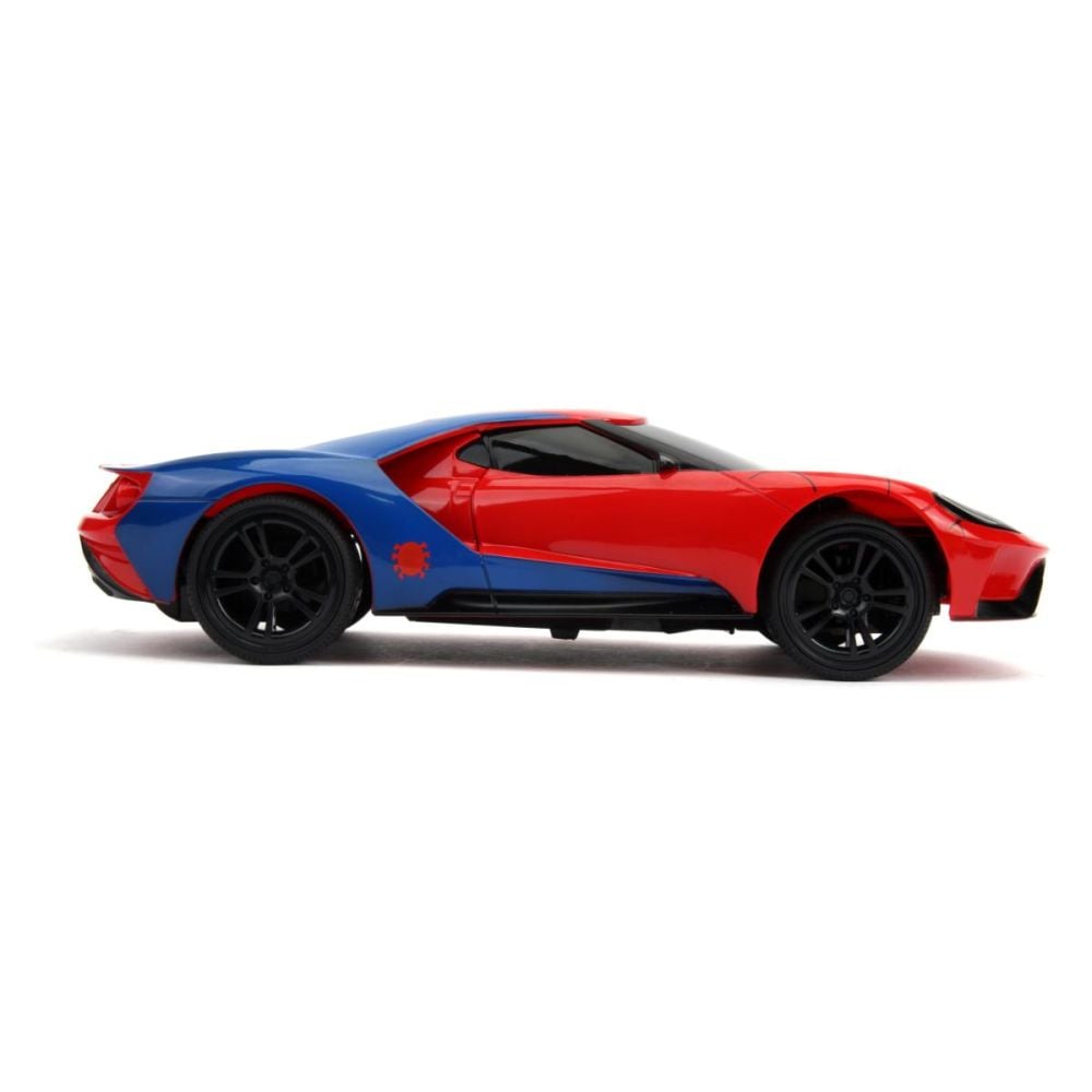 Masina cu telecomanda, Jada, Marvel Spider-Man, 2017 Ford GT, 1:16