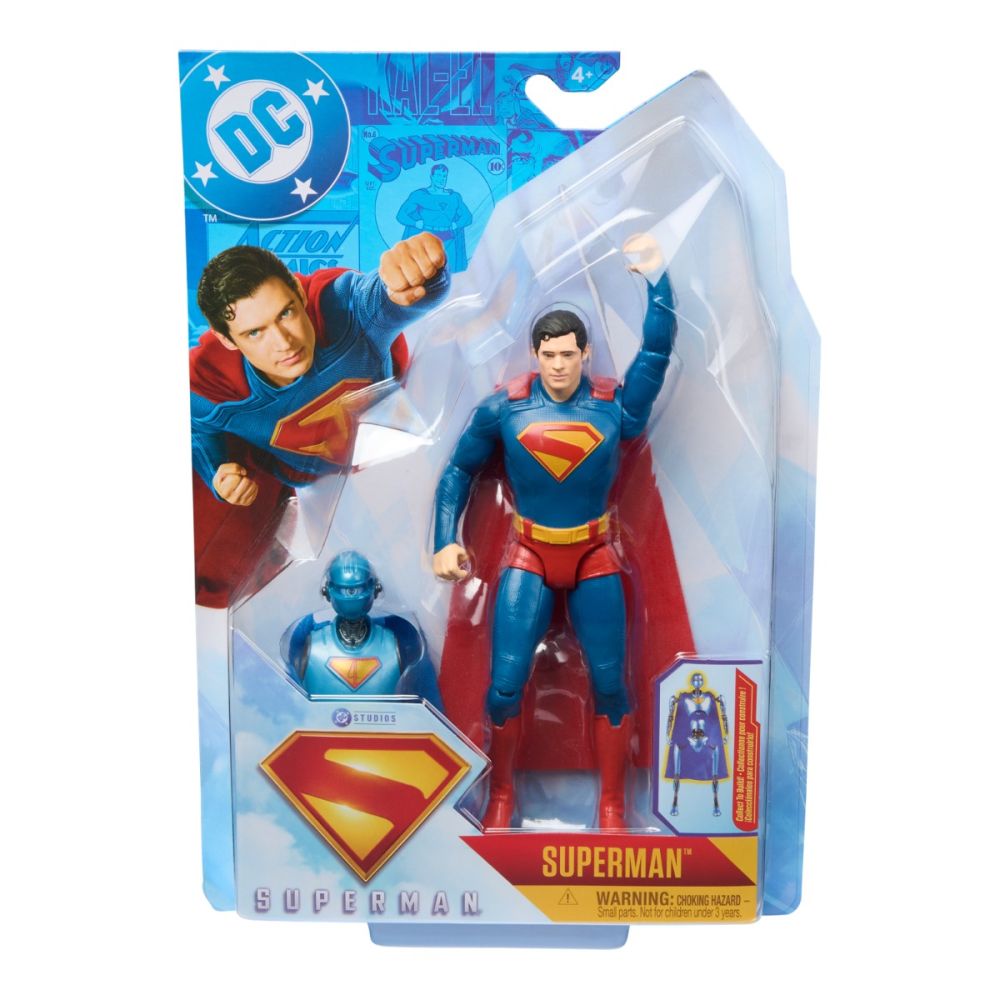 Figurina cu accesorii, Dc Universe, SuperMan, 15 cm, 6073654