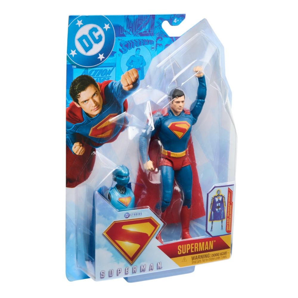 Figurina cu accesorii, Dc Universe, SuperMan, 15 cm, 6073654