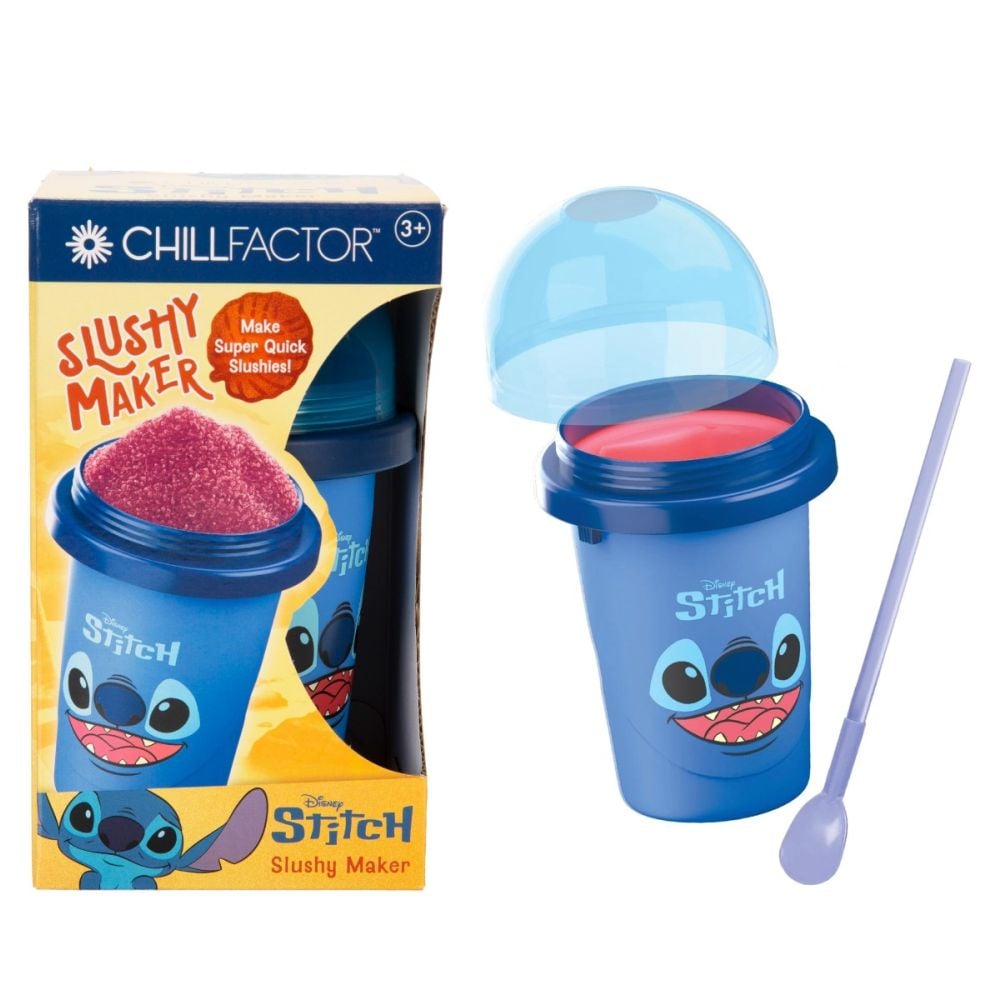 Pahar cu pai pentru slushy, Chill Factor, Disney Stitch