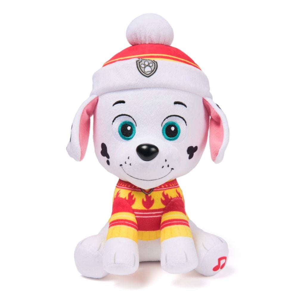 Jucarie de plus interactiva, Paw Patrol, Marshall, 20 cm, 20154051