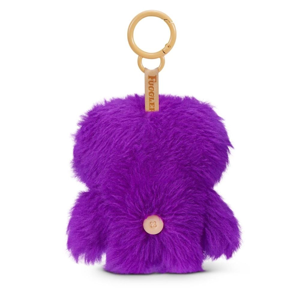 Mini breloc de plus, Fuggler, Annoyed Alien, Purple, S6, 12 cm