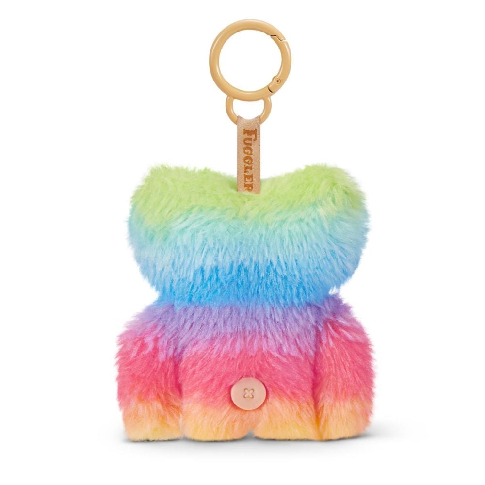 Mini breloc de plus, Fuggler, Squidge Pastel, S6, 12 cm