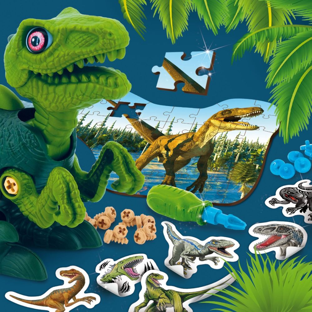 Set de stiinta Lisciani, Dino Velociraptor