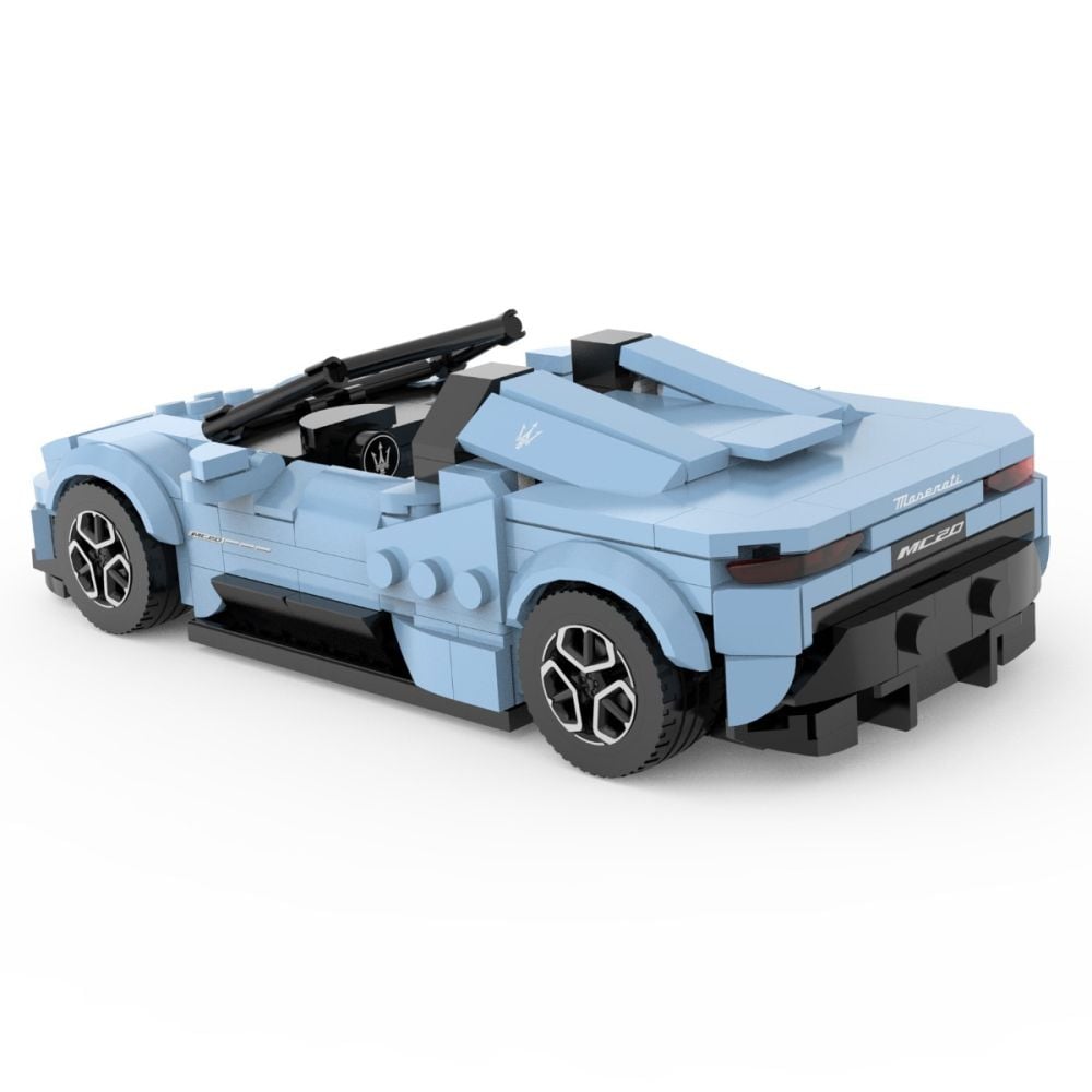 Set constructie masinuta, Rastar, Maserati Mc20, 1:30, 370 piese