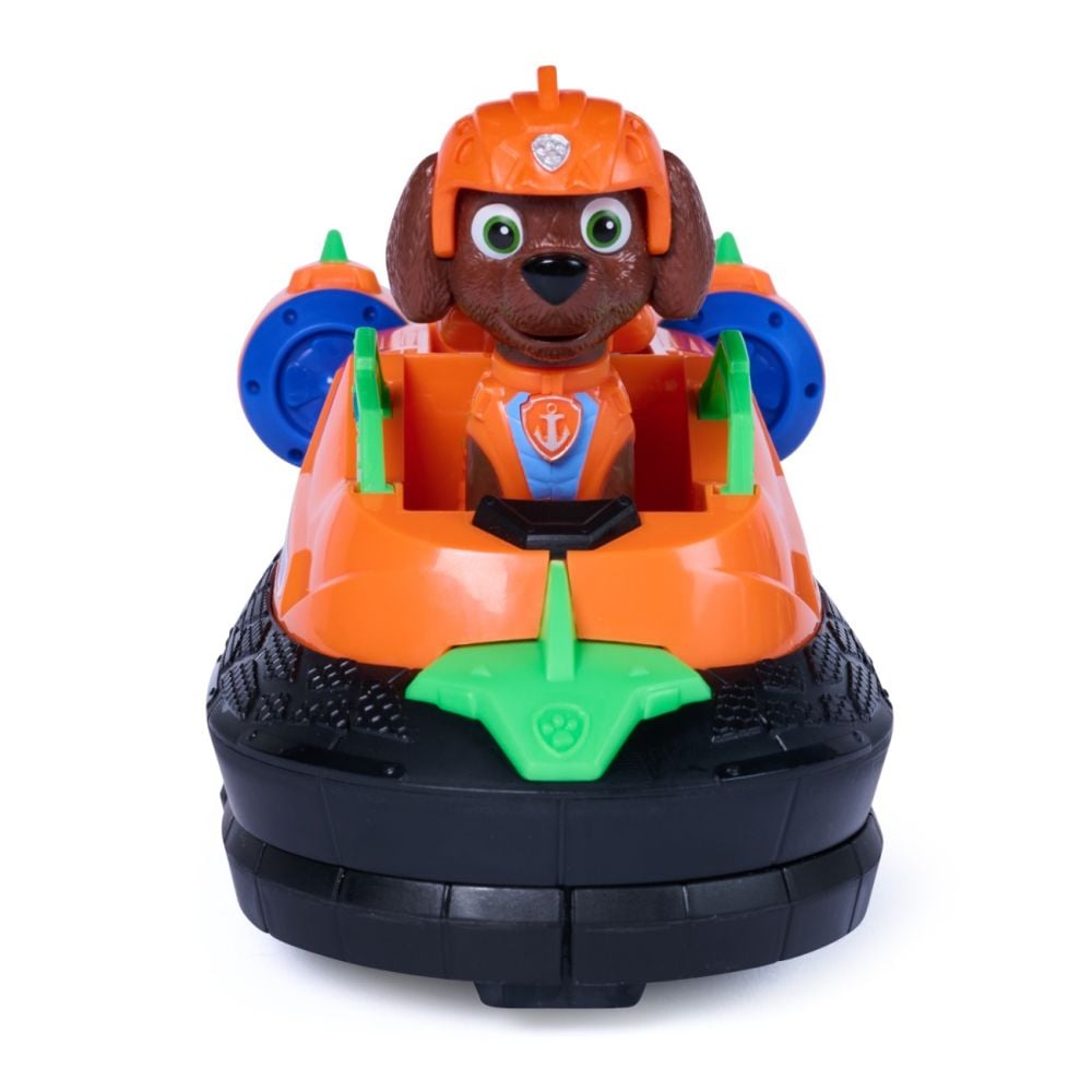 Vehicul de salvare cu figurina, Paw Patrol, Dino Rescue Hovercraft, Zuma, 6075773