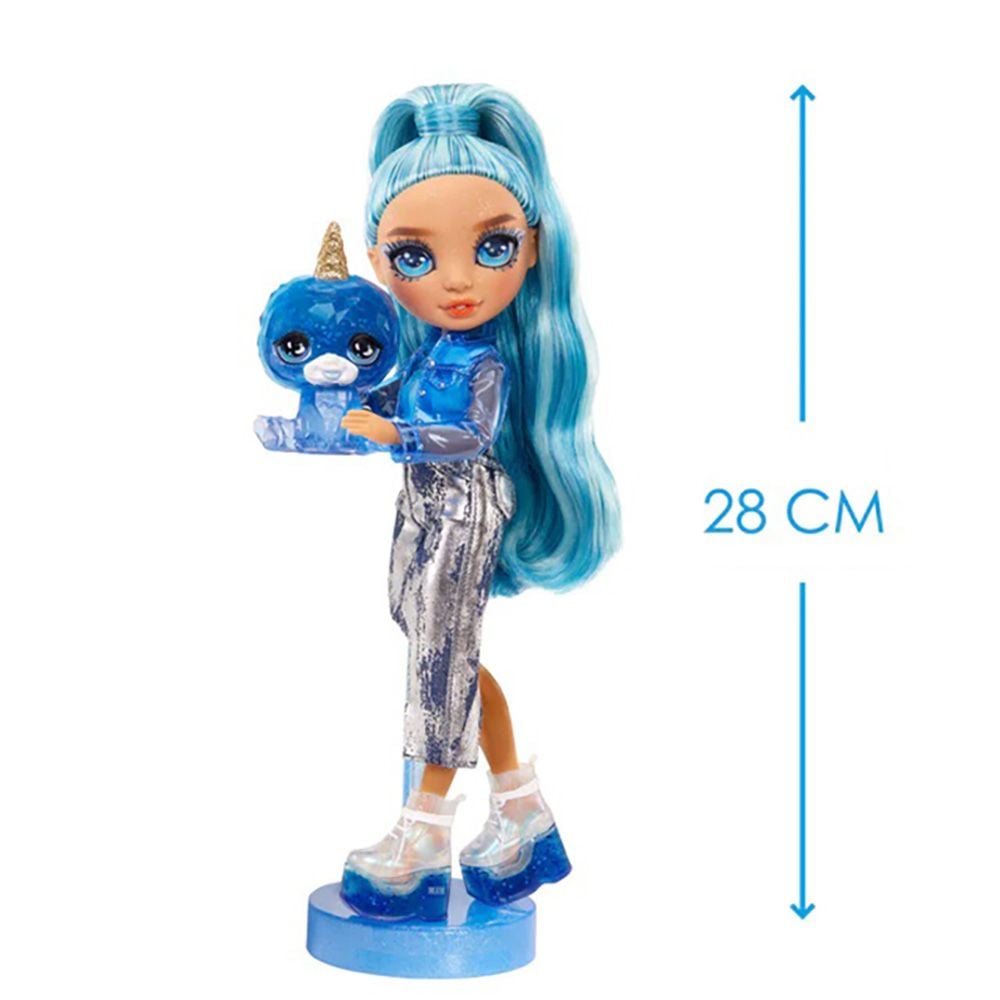 Papusa Rainbow High, Sparkle Slime, Skyler Blue, 120216EU