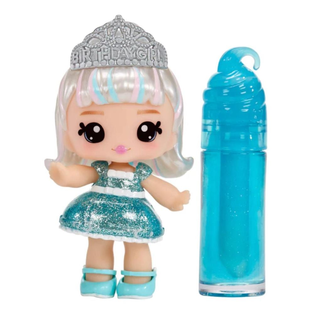 Papusa Yummiland, Lipgloss Doll, Callie Birthday Cake, 120704EUC