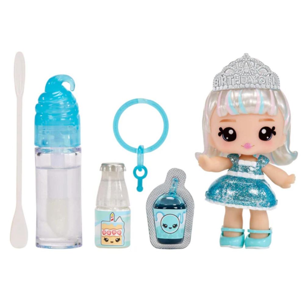 Papusa Yummiland, Lipgloss Doll, Callie Birthday Cake, 120704EUC