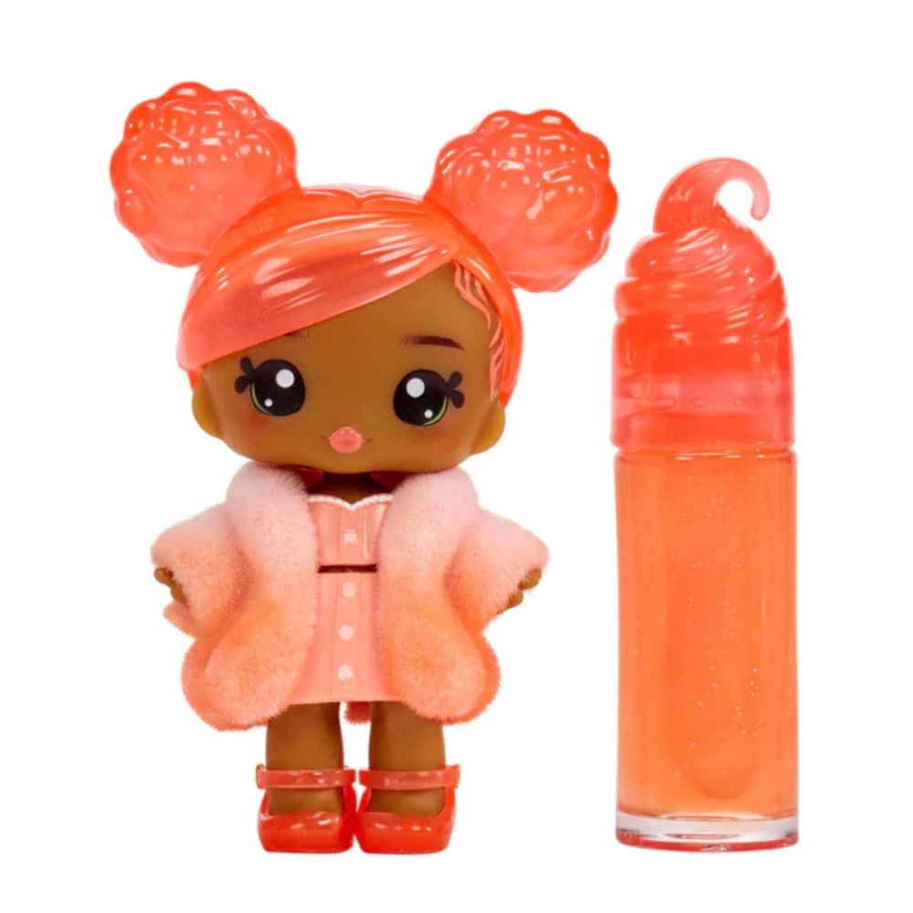 Papusa Yummiland, Lipgloss Doll, Piper Peach, 120759EUC