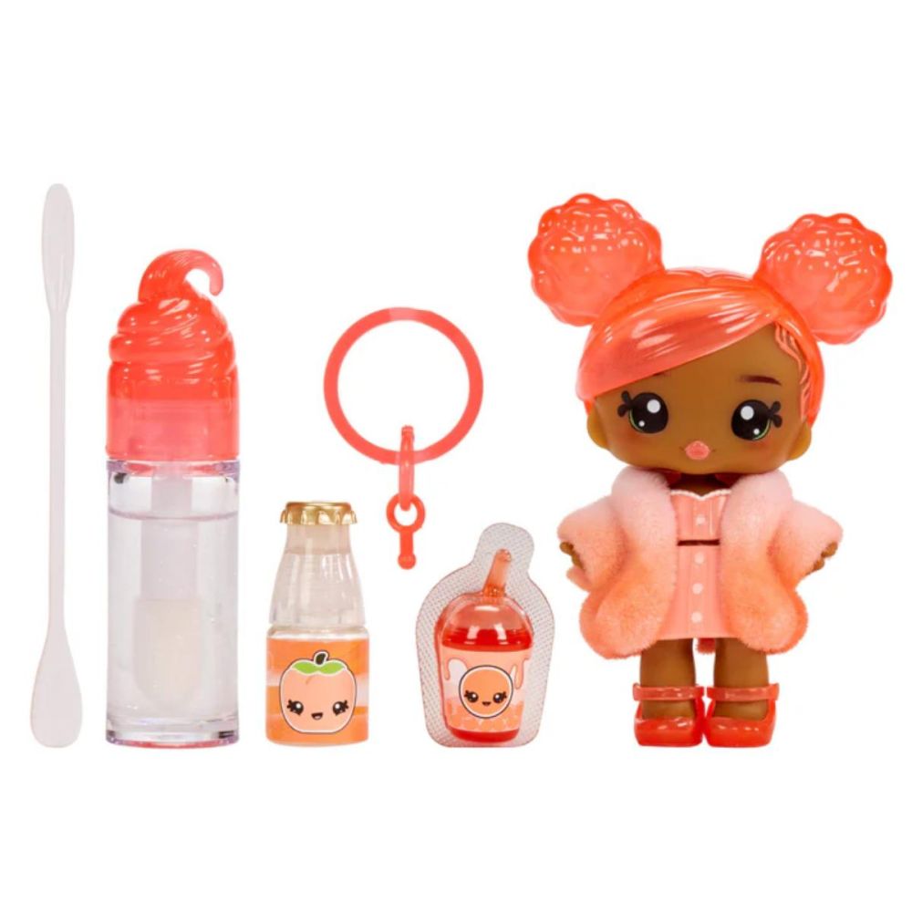 Papusa Yummiland, Lipgloss Doll, Piper Peach, 120759EUC
