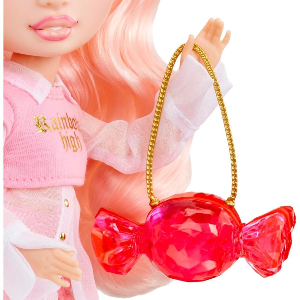Papusa Rainbow High, Creative Crystals, Bella Parker, 121367EUC