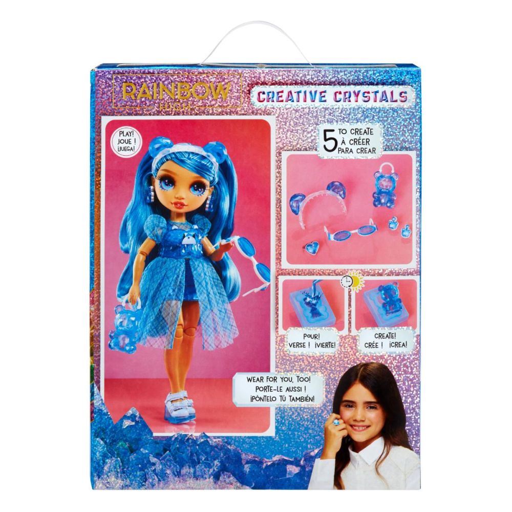 Papusa Rainbow High, Creative Crystals, Skyler Bradshaw, 121374EUC