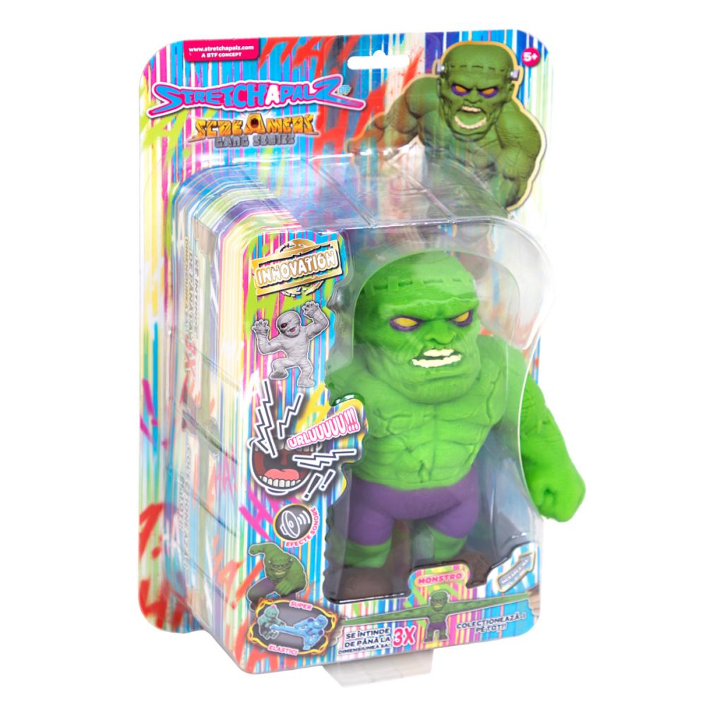 Figurina flexibila, Stretchapalz, Screamers Gang, Monstro