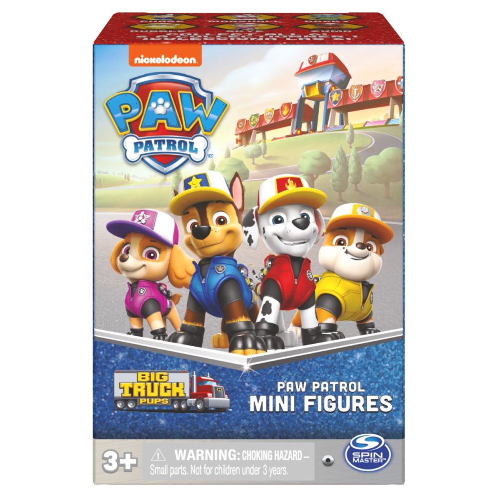 Set de joaca cu mini figurine si camion, Paw Patrol, 20135678